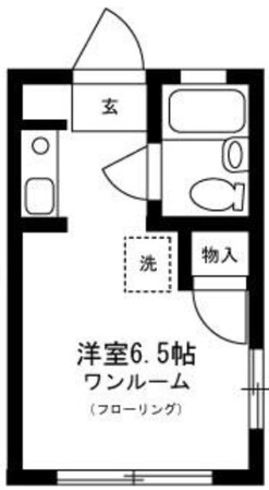 Dハイツの物件間取画像